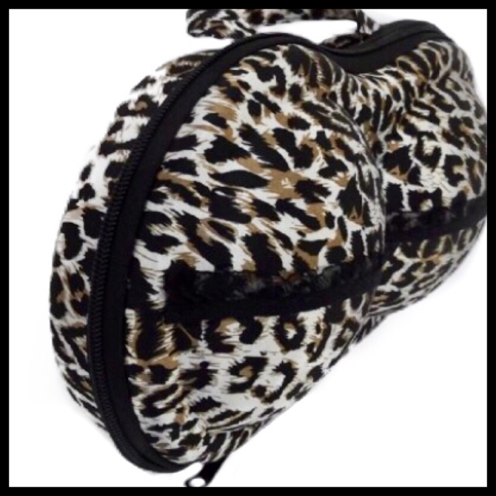 Leopard Print Intimates Travel Bag/Organizer - image 3